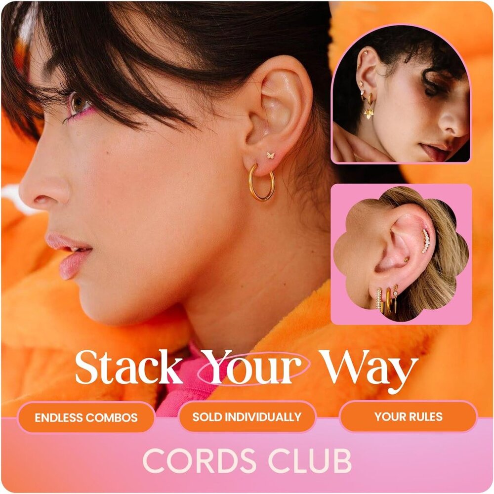 Titanium Earring Stud Single Flat Back Hypoallerg… - image 4